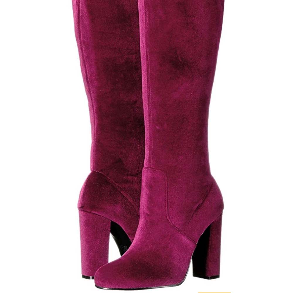 ⭐HP⭐ Chinese Laundry | Over the Knee Velvet Boots - Picture 2 of 11